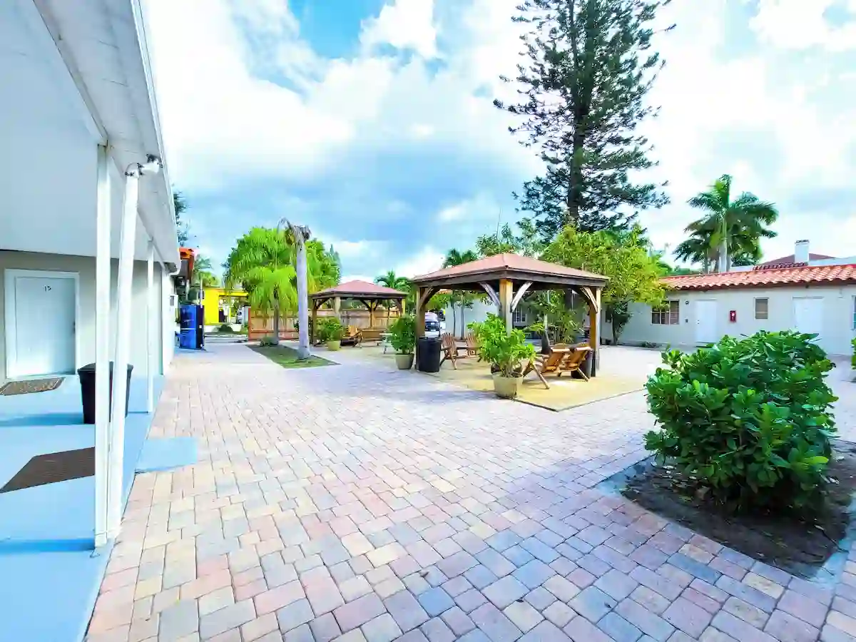 Courtyard of Stay Inn Boutique Hotel